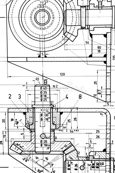 Manufacturing blueprint. Engineering blueprint with lots of details , #ad, #blueprint, #Manufacturing, #Engineering, #details, #lots #ad Mechanical Blueprint, Blueprint Aesthetic, Construction Signage, Machine Blueprint, Dnd Things, Tools Theme, Manufacturing Engineering, New York Buildings, Blueprint Art