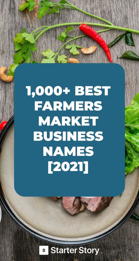 Farmers Market Name Ideas, Soap Booth, Farmers Market Stand, Produce Stand, Vegetable Stand, Canning Vegetables, Vegetable Farming, Catchy Names, Restaurant Names