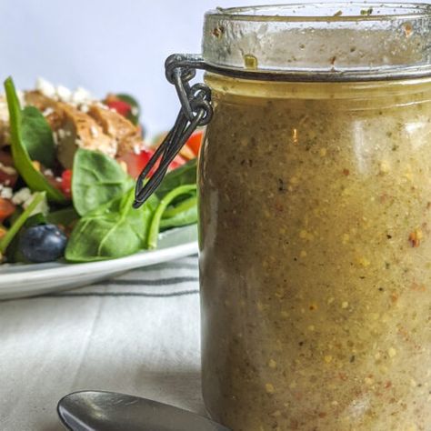 Low Fodmap Dressing, Dijon Dressing Recipe, Maple Dijon Dressing, Diy Salad Dressing, Fodmap Friendly Recipes, Low Fodmap Snacks, Fodmap Snacks, Dijon Dressing, Low Fodmap Diet Recipes