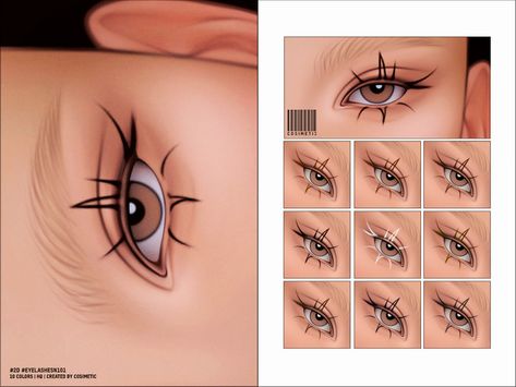 - Female Found in TSR Category 'Sims 4 Makeup' Make Up Sims 4 Cc, Sims Cc Cas, White Lashes, Eyelash Eyeliner, Sims 4 Infants, Sims 4 Cc Shopping, Sim4 Cc, New Sims 4 Cc, Sims 4 Makeup