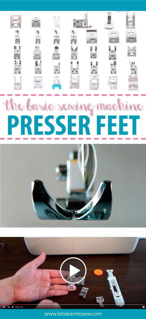 Sewing Feet Guide How To Use, Brother Sewing Machine Tutorial, Sewing Machine Feet Guide, Basic Sewing Machine, Radio Code, Sewing Area, Sewing Machines Best, Sewing Tricks, Garment Sewing