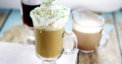 Homemade Irish Cream Coffee Creamer Irish Cream Coffee Creamer, Homemade Coffee Creamer Recipe, Irish Cream Coffee, Homemade Irish Cream, French Vanilla Creamer, Homemade Coffee Creamer, Coffee Creamer Recipe, Creamer Recipe, Coffee Granules