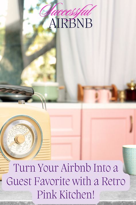 Want to increase your Airbnb bookings? A retro pink kitchen brings charm and nostalgia that guests won’t forget. Unique features like this can attract more guests and boost your profitability. Check out my article for more ideas on creating a standout space, and grab my e-book for expert hosting tips to take your Airbnb to the next level! 💕🍒 #RetroKitchen #PinkKitchen #AirbnbSuccess #VintageInspo #HostInStyle #UniqueAirbnb #ProfitableHosting #KitschyKitchen #IncreaseIncome #BoostSales Retro Pink Kitchens, Love Comes Back, Hosting Tips, Kitschy Kitchen, Here's The Thing, Airbnb Host, Rental Income, Air B And B, Innovation Strategy