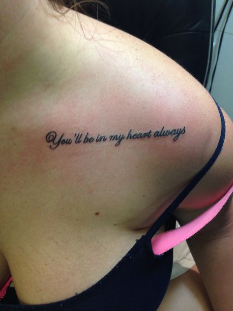 Collarbone tattoo . Memorial to loved one. Memorial Collarbone Tattoos, Tattoo Memorial, Collarbone Tattoo, Collar Bone Tattoo, Collar Bone, Tattoos And Piercings, Tattoo Quotes, Tattoo Ideas, Piercings