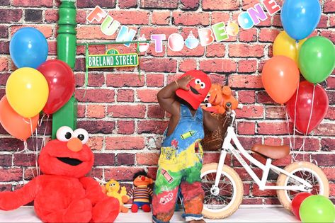 Sesame Street 
Elmo
1st Birthday Elmo 1st Birthday Photo Shoot, Sesame Street Birthday Photo Shoot, Elmo Photo Shoot Ideas, Sesame Street Photo Shoot, Sesame Street Birthday Party Ideas Food, Street Photo Shoot, Sesame Street Birthday Party Ideas Boy, Bday Shoot, 1st Birthday Photo