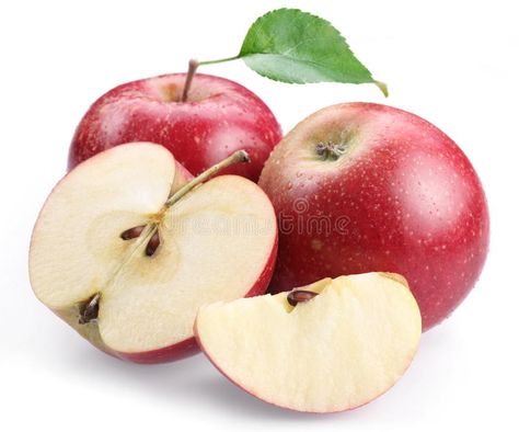 Two red apple and apple slices. Two red apple with leaf and apple slices isolate , #AFF, #slices, #apple, #red, #leaf, #background #ad Apple Benefits, Healthy Fiber, Speed Up Metabolism, Fat Loss Diet, Fat Burning Drinks, Juicing Recipes, Heart Healthy, Red Apple, Superfoods