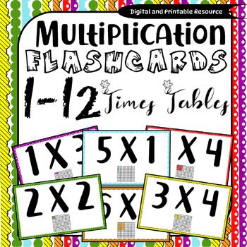 Math Flashcards Printable Free, Multiplication Flash Cards Printable, Flash Cards Diy, Flashcards Ideas, Multiplication Flash Cards, Division Flash Cards, Multiplication Flashcards, Learning Multiplication, Multiplication Table