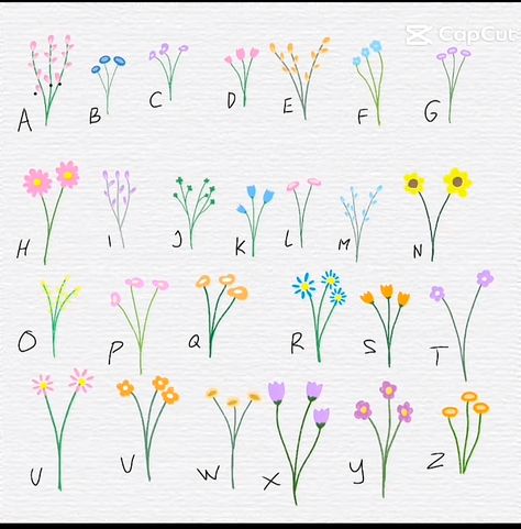 Flower Name Trend, Spring Flower Bouquet, Spring Wallpaper, Wallpaper Trends, Name Wallpaper, Flower Names, Trendy Flowers, Flower Template, Spring Flowers