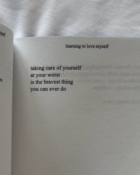 words are from my book “Learning To Love Myself”, available from my bio or on Amazon! ❤️ Learning To Love Myself Book, Self Love Book Quotes, Love Myself Quote, Alright Quotes, Book Quotes About Life, Healed Heart, Learning To Love Myself, Love Book Quotes, Notes Study