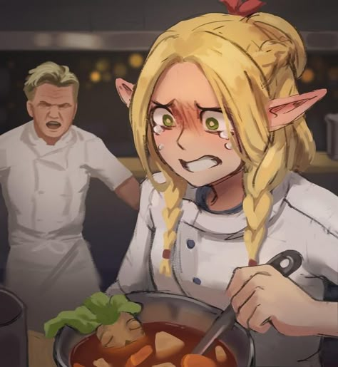 Dungeon Anime, Monster Food, Delicious In Dungeon, Dungeon Meshi, Funny Laugh, Me Me Me Anime, Anime Stuff, Funny Images, Anime Memes