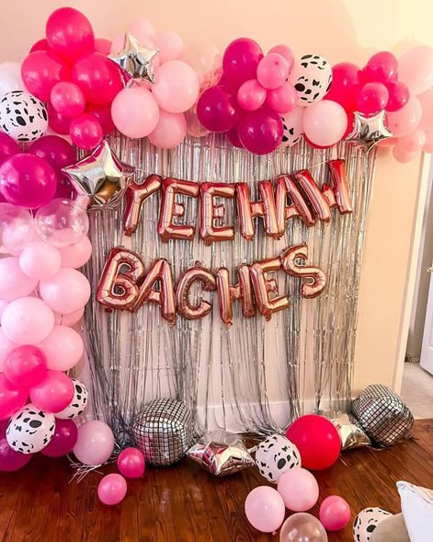 Bachlorette Party Theme Ideas Nashville, Yeehaw Bachelorette Party, The Last Hoedown Bachelorette, Bachelorette Party Western Theme, Last Rodeo Bachelorette Party Ideas, Dollywood Bachelorette Party, Cow Themed Bachelorette Party, Cowgirl Theme Bachelorette Party, Let’s Go Girls Bachelorette Party