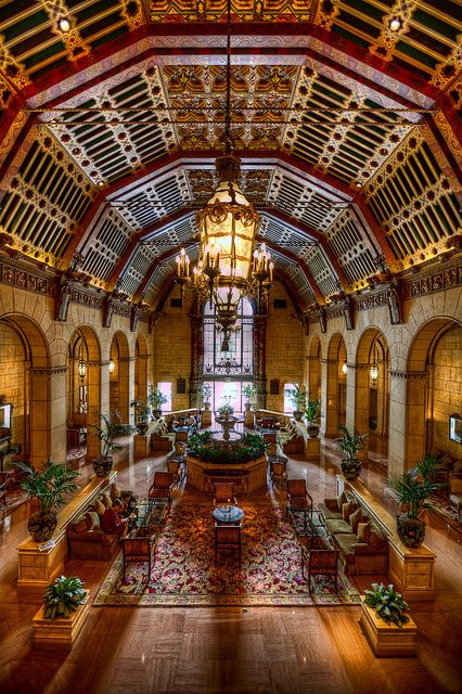 Biltmore Hotel Lobby | Flickr - Photo Sharing! Hotel Lighting Design, Baltimore Hotels, Luxury Hotels Lobby, Interior Design Tools, Biltmore Hotel, Classic Hotel, Biltmore House, Miami Travel, Hotel Concept