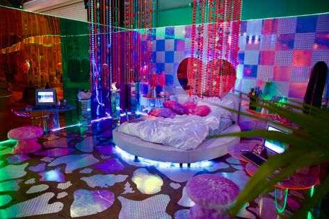 Diy Floors, Blessed And Grateful, Neon Room, Yucca Valley, Woman Cave, Room Goals, Indie Room, Aesthetic Rooms, Dreamy Room