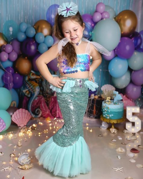 Mermaid Dress For Kids, Mermaid Kids, Dress For Kids, Mermaid Dreams, Mermaid Dress, Kids Dress, Vintage Designs, Mermaid