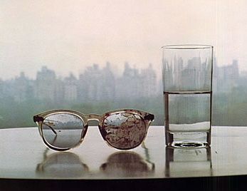 John Lennon Glasses Blood | John Lennon's bloodstained glasses Lennon Glasses, John Lennon Glasses, Glasses Tattoo, Yoko Ono, John Lennon, Apartment Building, Central Park, Aliens, The Rock