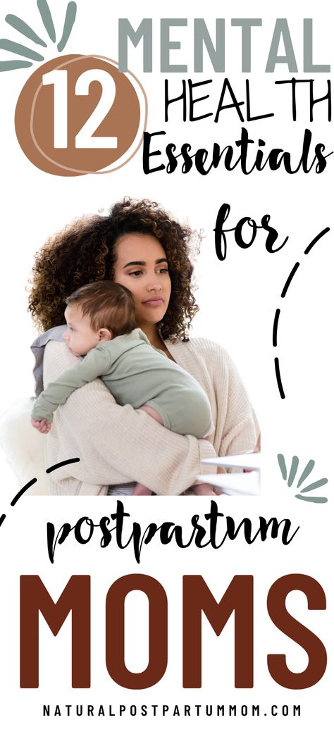 Check out these top postpartum mental support essentials to get before giving to help with the rollercoaster of emotions during the 4th trimester. postpartum mental | new mom mental health | mom mental health | first time mom mental health | Postpartum Mental Healing, Postpartum Mental Support, Postpartum Symptoms, Mental Support, Mental Healing, Postpartum Support, Mental Health Care, Postpartum Recovery, Postpartum Care