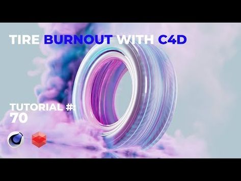 Tire Burnout with Cinema 4D Pyro - YouTube Cinema 4d Tutorial, 3d Tutorial, Cinema 4d, Instagram