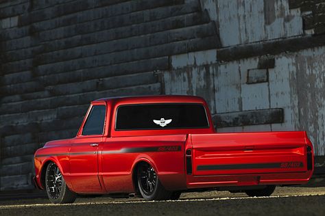 C10 Longbed, Lmc Truck, Chevy Luv, Candy Orange, Road Glide Custom, Truck Covers, Tv Advertising, Orange Paint, Chevy C10