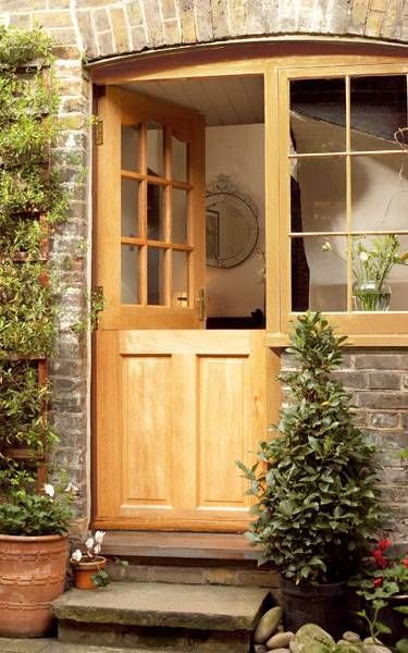 9 Pane Stable Dowel - Hardwood Doors - External Doors - Doors & Joinery Collection - Howdens Joinery Half Doors, Cottage Door, Hardwood Doors, Stable Door, Dutch Door, External Doors, House Doors, Gardening Supplies, Back Doors