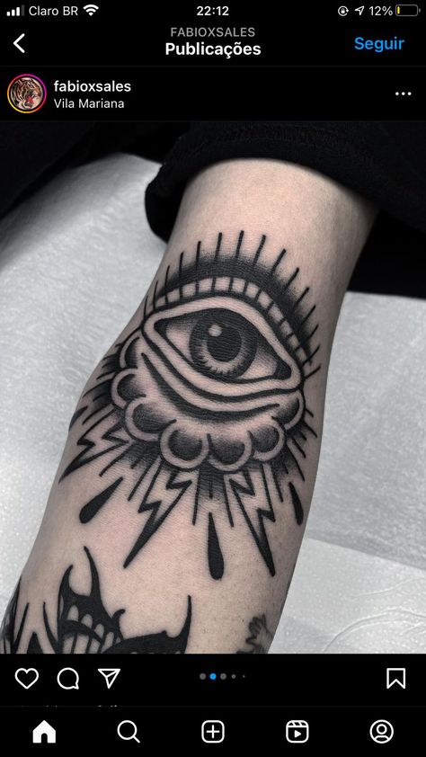 Storm Eye Tattoo, Old School Tattoo Elbow, Elbow Tattoo Men Traditional, Old School Elbow Tattoo, Elbow Tattoo Men, Traditional Eye Tattoo, Husband Tattoos, Elbow Ditch Tattoo, Traditional Elbow Tattoo