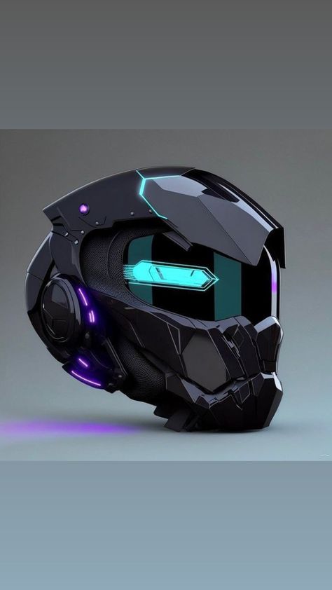 Sci-fi Helmet, Cyberpunk Helmet, Game Offline, Cool Bike Helmets, Futuristic Helmet, Helmet Concept, Cool Motorcycle Helmets, Motorcycle Ride, Motorcycle Aesthetic