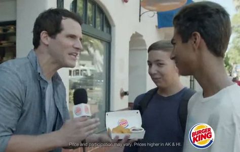 'Billy on the Street' accuses Burger King of stealing his act for ad Subway Cookie, Street Interview, Billy Eichner, People On The Street, The Comedian, Food Chain, Burger King, Miley Cyrus, Comedians