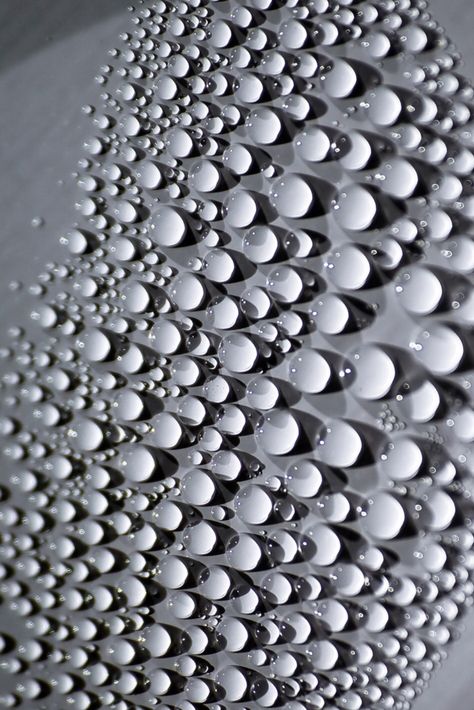 Darrell Horner Pattern Photography, Texture Inspiration, Texture Photography, Water Beads, Gray Aesthetic, Material Textures, Art Texture, 3d Texture, Foto Art