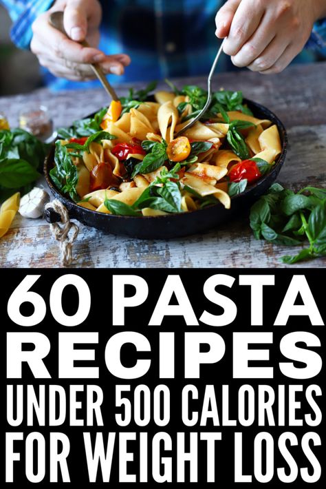 Low Calorie Pasta Recipes, Recipes Under 500 Calories, Lemon Pesto Pasta, Low Calorie Pasta, Dinners Under 500 Calories, Roasted Mediterranean Vegetables, Pasta Calories, Meals Under 500 Calories, 500 Calorie Meals