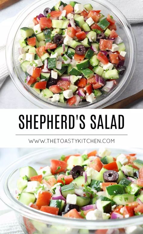 Summer Vegetable Recipes, Lemon Vinaigrette Dressing, Greek Chickpea Salad, Scrumptious Food, Vegetarian Salads, Cold Salad, Refreshing Salad, Lemon Vinaigrette, Veggie Salad