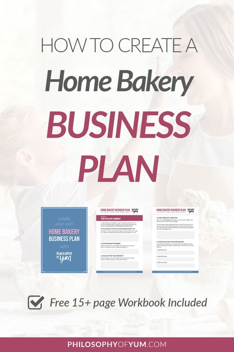 How to Create a Home Bakery Business Plan: Want to turn your home baking into a business and make a living from it? That's awesome and 100% possible, but you need to start with a plan. This detailed post describes exactly how to create a strategy for your Home Bakery. It also includes a FREE 15+ page workbook to help you take that first step towards turning your Home Bakery dreams into a reality! Just click through to read the post and download the workbook. Let's do this! Bakery Business Plan, Home Bakery Business, Food Business Ideas, Small Bakery, Free Business Plan, Cookie Business, Writing A Business Plan, Baking Business, Cake Business