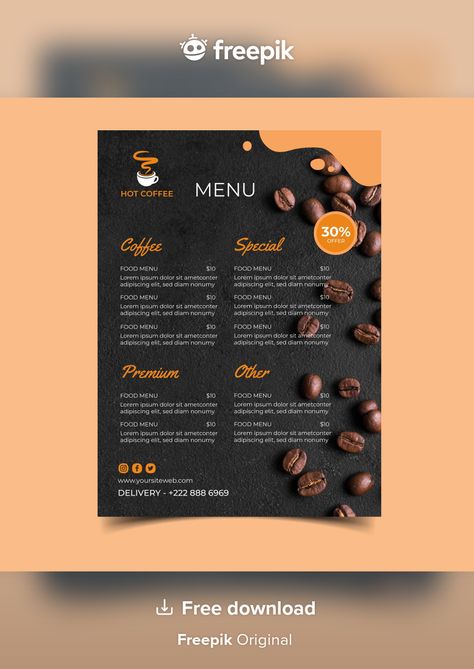 Coffee Shop Menu Card, Cafe Menu Boards Design, Cafe Menu Ideas, Coffee Shop Menu Design, Menu Coffee Shop, Coffee Shop Website, Cafe Menu Boards, Restaurant Menu Card, Coffee Menu Design