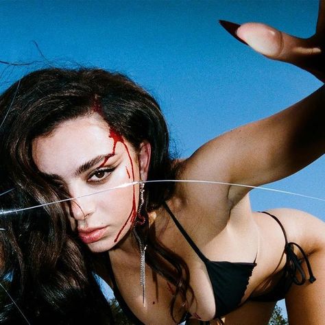 Charli on Instagram: "🩸CRASH IS OUT NOW 🩸THANK YOU FOR BELIEVING IN ME, THANK YOU TO THOSE WHO HAVE BEEN HERE FROM THE START, THANK YOU TO THOSE WHO HAVE JUST FOUND ME. THANK YOU TO THE INCREDIBLE TEAM WHO SUPPORTED ME WHILST MAKING THIS ALBUM. THANK YOU TO ALL MY COLLABORATORS: PRODUCERS, CO WRITERS, ARTISTS, MIXERS, MASTERERS. MORE IN DEPTH EMO POST COMING OVER THE WEEKEND. RIGHT NOW IM JUST LAYING IN THE WRECKAGE 💌 PHOTOGRAPHY & CREATIVE BY MYSELF @TERRENCEFOCONNOR & @IMOGENE 🩸 STREAM @ LINK IN BIO 🩸" Charli Xcx Crash, Ayesha Madon, Janet Jackson Control, Caroline Polachek, Bodies Bodies Bodies, Christine And The Queens, Thea Queen, Final Girl, The Bad Seed