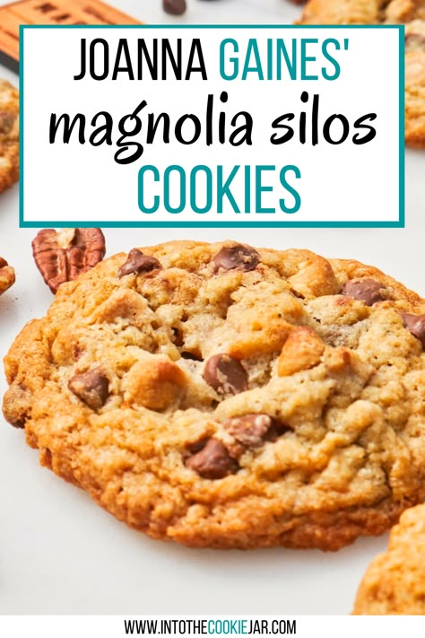 Magnolia Bakery Peanut Butter Cookies, Magnolia Bakery Cookies, Joanna Gaines Oatmeal Cookies, Joanna Gaines Peanut Butter Cookies, Joanna Gaines Churro Cookie Recipe, Magnolia Peanut Butter Cookies, Magnolia Cookie Recipe, Silo Cookie Recipe Magnolia, Magnolia Silo Cookies