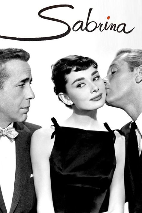 Sabrina (1954) Starring Humphrey Bogart, Audrey Hepburn, and William Holden classicmovietreasures.com Audrey Hepburn Sabrina, 1950s Movies, Sabrina Audrey Hepburn, Sabrina 1954, Audrey Hepburn Movies, Julia Ormond, Best Romantic Comedies, William Holden, Blake Edwards