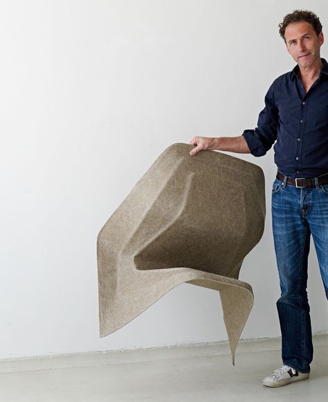 Werner Aisslinger - Hemp Chair Green Architecture Concept, Sustainable Furniture Design, Residential Building Design, Eco Friendly Furniture, Futuristic Furniture, Sustainable Furniture, Retail Design Blog, Nanjing, Eco Design