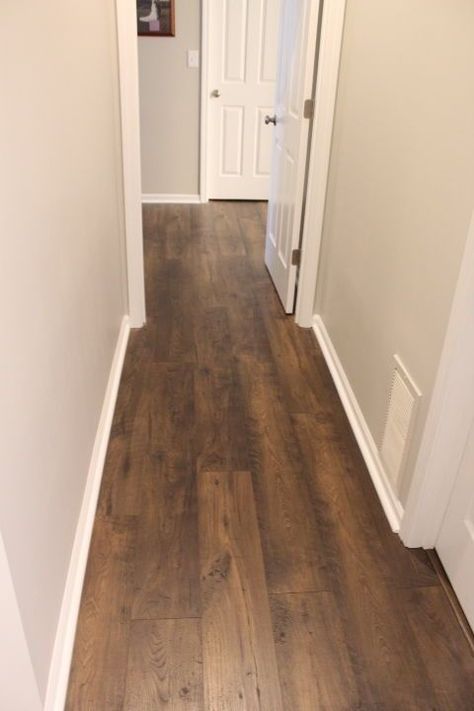 Mohawk Rare Vintage Earthen Chestnut, Brown Laminate Flooring Living Room, Medium Brown Laminate Flooring, Medium Floor Color, Hardwood Laminate Floors, Brown Wood Floor Kitchen, Laminated Flooring Ideas, Living Room Laminate Flooring, Mohawk Revwood Laminate