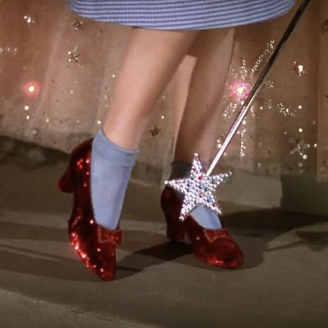 Wizard Of Oz 1939, Ruby Red Slippers, Dorothy Gale, The Wonderful Wizard Of Oz, Land Of Oz, Ruby Slippers, Pinturas Disney, Red Aesthetic, The Wiz