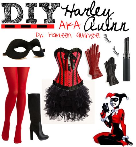 Harley Quinn Disfraz, Halloweenský Makeup, Harley Quinn Halloween, Harley Quinn Costume, Harley Quinn Cosplay, Halloween This Year, Fantasias Halloween, Joker And Harley Quinn, Halloween Make