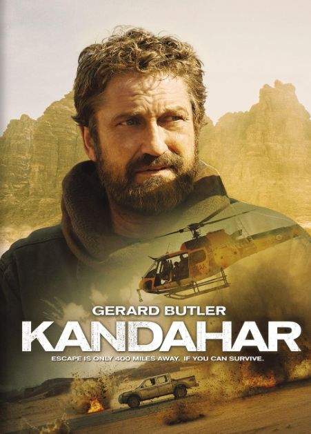 An undercover CIA operative gets stuck in hostile territory in Afghanistan after his mission is exposed. Accompanied by his translator, he must fight enemy combatants as he tries to reach an extraction point in Kandahar. Action, Rated R, 120 min. Kandahar Movie, Ali Fazal, Angelina Jolie Movies, Best Action Movies, Best Horror Movies, Travis Fimmel, Movie Posters Design, Gerard Butler, Movie Genres