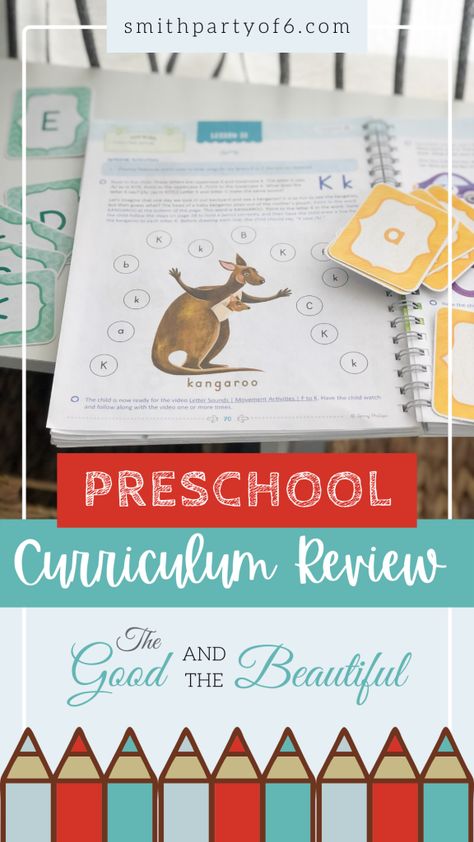 Good And Beautiful Preschool, The Good And The Beautiful Preschool, Good And Beautiful Curriculum, The Good And The Beautiful Curriculum, Pre K Homeschool Curriculum, Preschool Supply List, Preschool Curriculum Free, The Good And The Beautiful, Play Preschool