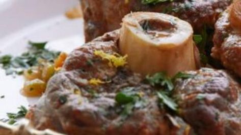 Osso Bucco Recipe, Osso Buco Recipe, Veal Recipes, Osso Bucco, Ina Garten Recipes, Barefoot Contessa, Steamed Vegetables, Sauteed Veggies, Sauteed Vegetables