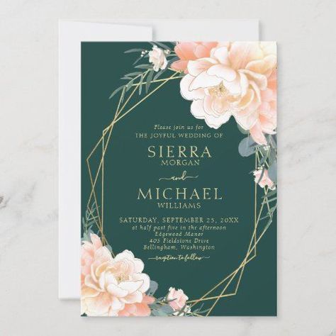 Sage And Peach Wedding Invitations, Dusty Blue And Peach Wedding Theme, Dusty Blue And Peach Wedding, Blue And Peach Wedding, Blue Peach Wedding, Peach Floral Wedding, Personalized Wedding Details, 2025 Ideas, Peach Wedding Invitations