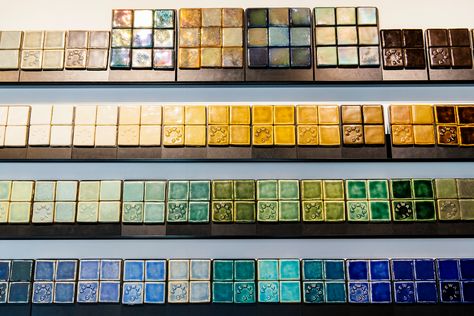 Begin Your Project – Pewabic Pottery Ranch Home Renovation, Pewabic Pottery, Accent Art, Home Renovation Ideas, Tile Projects, Tile Installation, Handcrafted Ceramics, Color Art, Craftsman Style