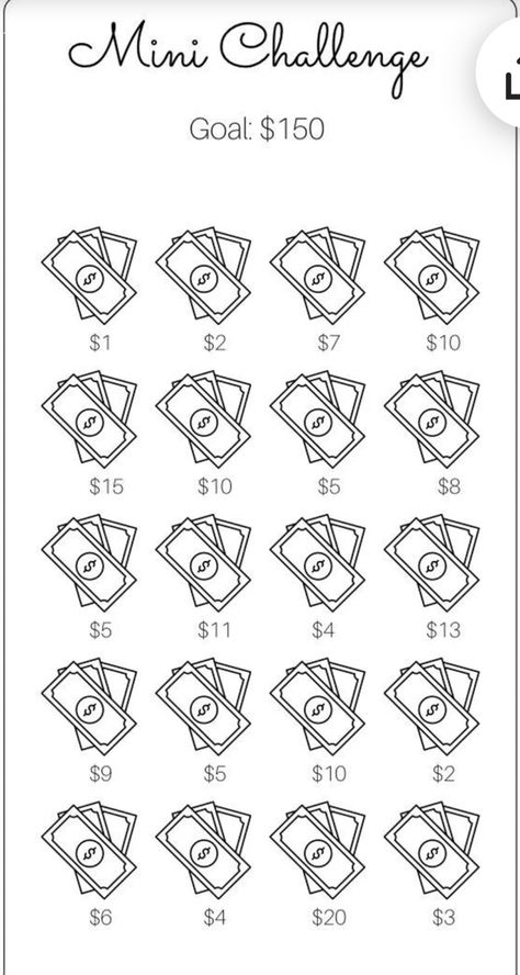 Realistic Savings Plan, Summer Savings Challenge, Money Hiding Ideas, Mini Savings Challenge, Saving Money Chart, Money Chart, Budget Challenge, Money Planner, Money Saving Methods