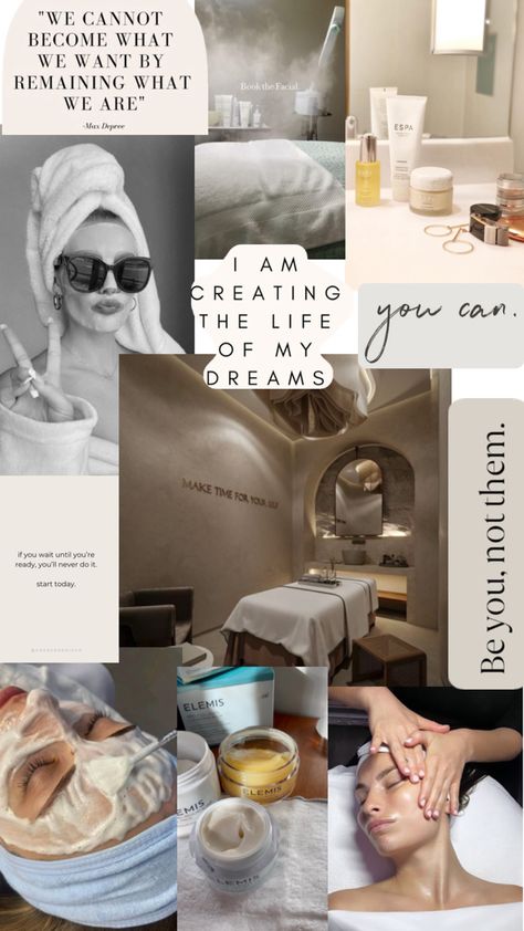 Dream Job Manifestation, Esthetician Tools, Esthetician Humor, Esthetician Branding, Esthetician Career, Esthetician Aesthetic, Job Manifestation, Salon Aesthetic, Esthetician Inspiration