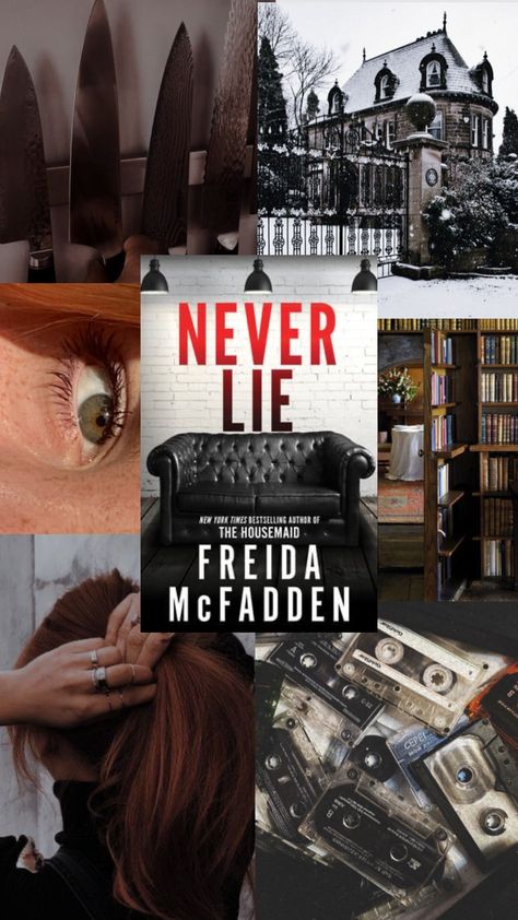 Freida Mcfadden, Book Review Journal, Book Reading Journal, Never Lie, Dark Romance Books, Book Challenge, Recommended Books To Read, Novels To Read, Thriller Books