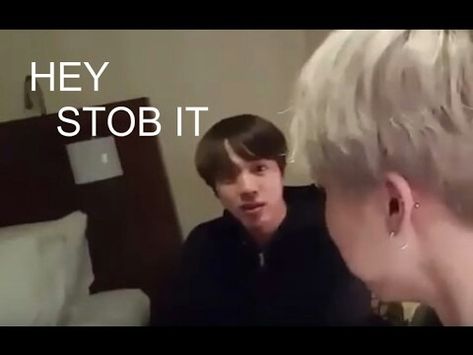 HEY STOB IT Hey Stob It, Bts Meme Faces, Bts Memes Hilarious, Bts Meme, Funny Kpop Memes, Reaction Face, Kpop Funny Bts, Bts Funny Moments, Cute Memes