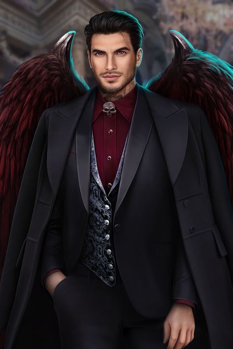 Göklerin Sırrı Lucifer, Lucifer Romance Club, Romance Club Lucifer, Dark Materials, Vampire Art, My Fantasy World, Dark Material, Interactive Stories, Lucifer Morningstar