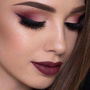 Wine Dress Makeup, Fancy Holiday Party, Things To Do In Italy, Wine Dress, Lip Paint, Dress Makeup, Free Things To Do, Smokey Eye Makeup, Eyelash Extension