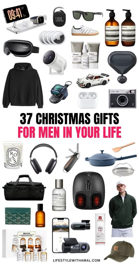 Stuck on what to get guys for Christmas? We’ve got you covered with these men Christmas gift ideas that are perfect for everyone on your list! Whether you need husband present ideas, Christmas gifts for your dad, or last-minute Christmas gifts for men, this guide has it all. From gifts for the man who has everything to Christmas gifts for your boyfriend and gifts for hard-to-buy men, you’ll find something for every guy here! Gifts For Metrosexual Men, Christmas Gifts For Young Adults Men, Last Minute Christmas Gifts For Men, Top Mens Christmas Gifts, Boyfriend Christmas Gift Ideas Diy, Men’s Gifts, Gifts For Guys Christmas, Guys Christmas Gifts, Gifts For Guy Friends